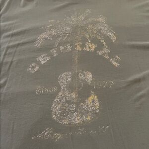 Margaritaville Olive Green Graphic Tee